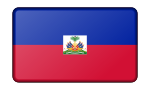 Flag of Haiti (bevelled)